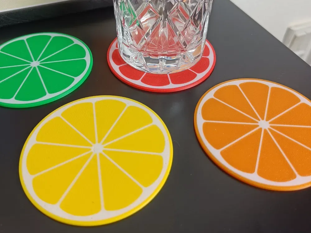 Coaster Irisan Jeruk